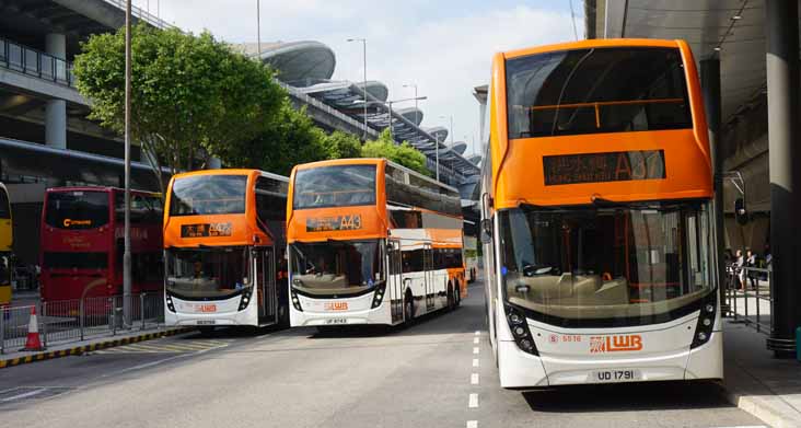 Long Win Alexander Dennis Enviro500MMC 1538, 1533 & 5516